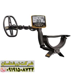 نمای کلی دستگاه فلزیاب Garrett Apex با کویل ضدآب Viper و طراحی ارگونومیک 09191508724