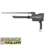 نمای نزدیک دستگاه BR 100 پرو با صفحه نمایش دیجیتال و کنترل حرفه‌ای کاوشگر. 09191508724