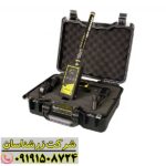 نمای نزدیک از نمایشگر و سیستم هشدار دستگاه یون‌یاب Gold Line 09191508724